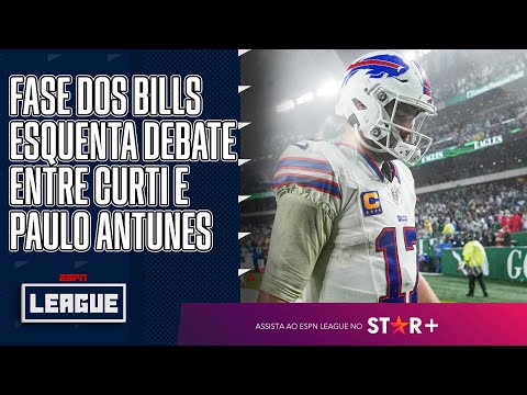 Bills ainda sonham com playoffs na NFL? Paulo Antunes e Curti discordam em DEBATE QUENTE