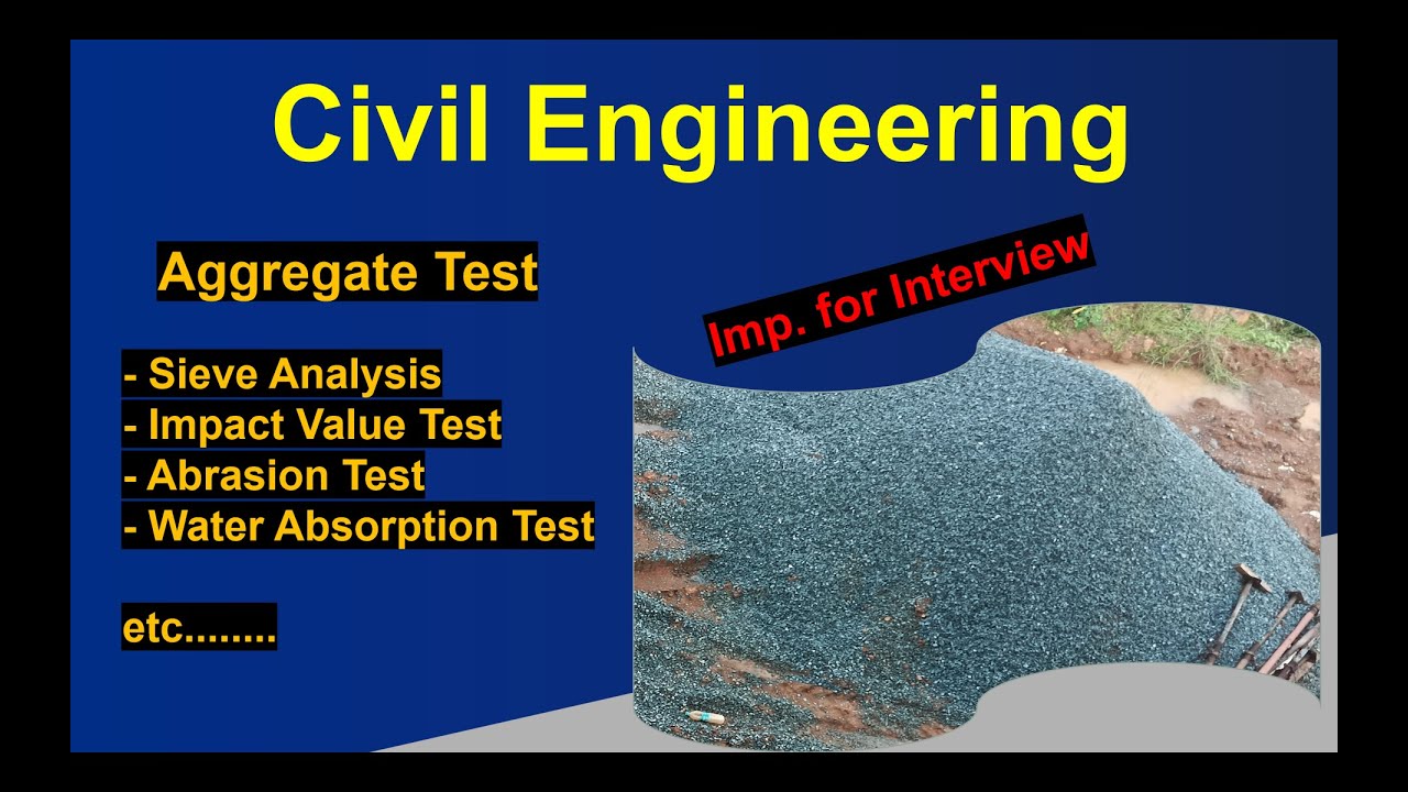 Aggregate Test in Civil Engineering | Important Lab Tests Explained | Building Materials