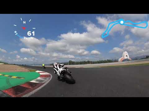 Vicky prügelt Ihre DUCATI in Most