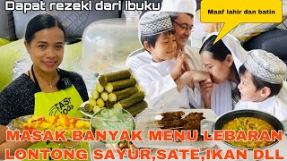 Download lagu MASAK BANYAK MENU LEBARAN LONTONG SAYUR SEPANCI ,SATE  DAN IKAN BUAT MERTUA DAN KELUAGA INDONESIAKU mp3