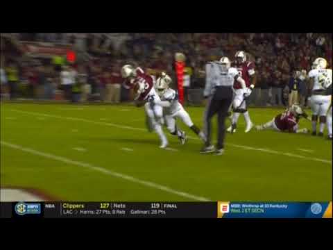 2018 USC vs Chattanooga - AJ Turner 11 Yd Touchdown Run