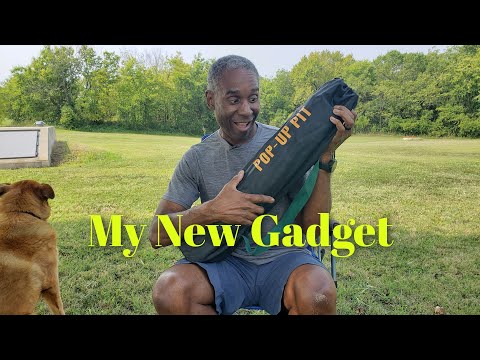 New Gadget - Fireside Outdoor Pop-up Fire Pit