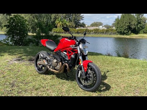 2015 Ducati Monster 821 in North Miami Beach, Florida - Video 1