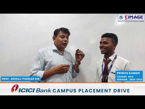बाँका के छात्र प्रिंस कुमार को मिला ICICI Bank मे जॉब | BCA Student Of CIMAGE College Patna