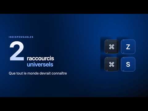 2 raccourcis universels sur Mac