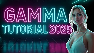 Gamma AI Tutorial 2025: Create Stunning Presentations Fast