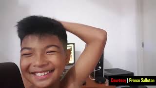 Super Cute Pinoy Hugot kid | Prince Sallutan