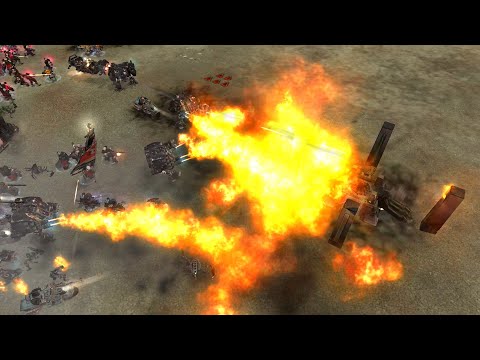 Unification Mod 2021: Black Templars and Space Wolves vs Necrons - Warhammer 40K: Soulstorm