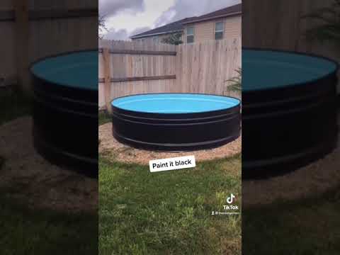 DIY Stock Tank Pool