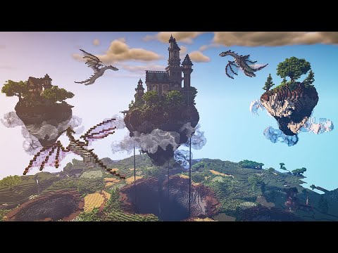 Fantasy Castle Islands |  Minecraft Timelapse [Speed Build]