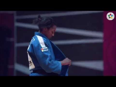 Grand Slam Baku 2014: Anicka Van Emden (NED) - Franciska Szabo (HUN)