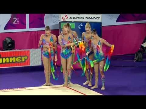 Russia 5 Ribbons - European Championships 2016