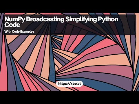 Numpy Broadcasting Simplifying Array Operations