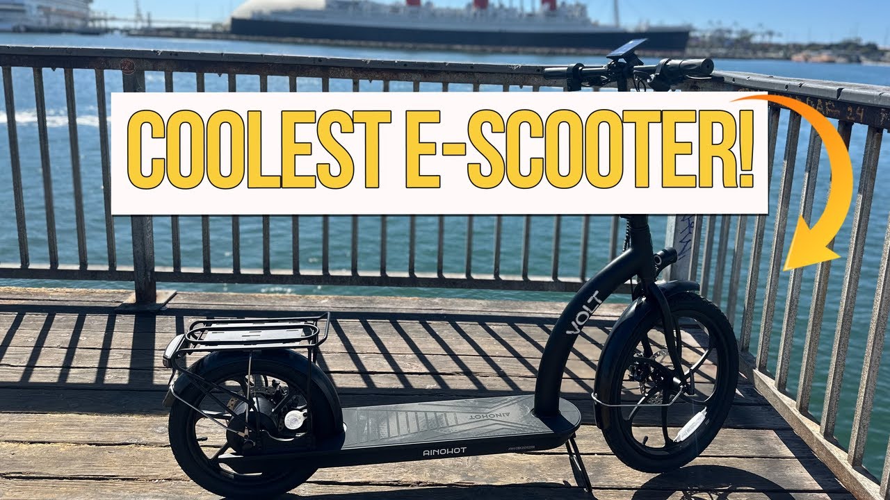Is This The Coolest Electric Scooter Bike Ever? The Ainohot Volt!