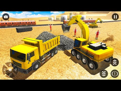 Heavy Excavator Robot Transform Car Games - Android Gameplay