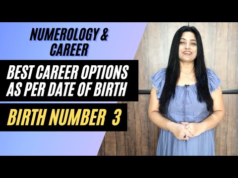 Best Career Option as per DOB - Numerology & Career | Birth Number 3 - Priyanka Kuumar (Hindi)