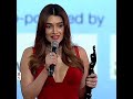 Mimi Actress Kriti Sanon Speech In Filmfare Award Show