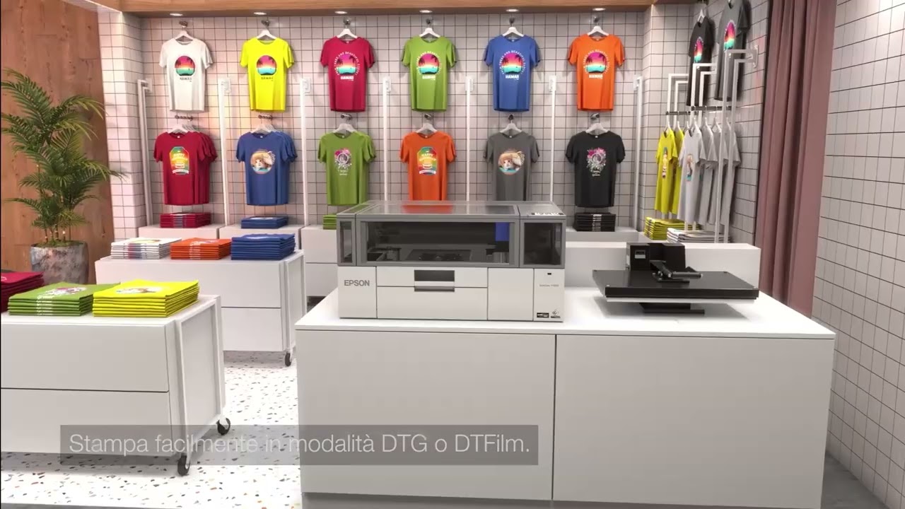 Video di presentazione EPSON SureColor SC-F1000