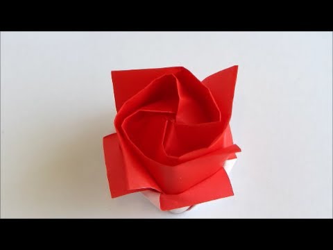 Origami Kawasaki Rose Version 2