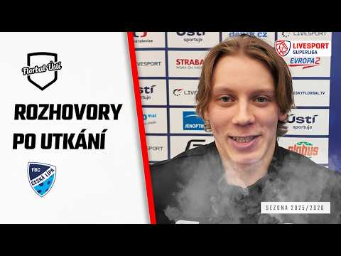 Rozhovory po utkání LS 23. kolo: Florbal Ústí - FBC 4CLEAN Česká Lípa 1:3
