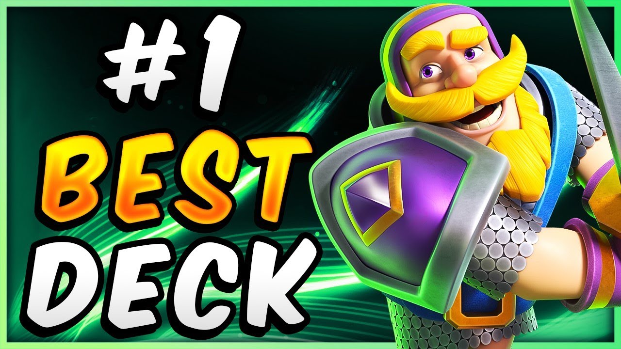 1 Clash Royale Pro Reveals his 4 BEST Decks! 