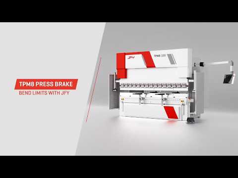 JFY TPM8 Pressbrake in Action | UK & Ireland Distributor | CutForm Machines