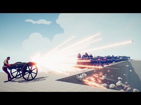 GOT GATLING GUN BRIDGE LAST STAND - Totally Accurate Battle Simulator