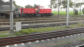 preview picture of video 'treinen, trains, Züge, 列車, station Lage Zwaluwe, 22-8-2013, Holland, deel 1 van 3.רכבת'