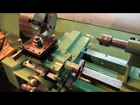 "Esztergagép"a garázsban.