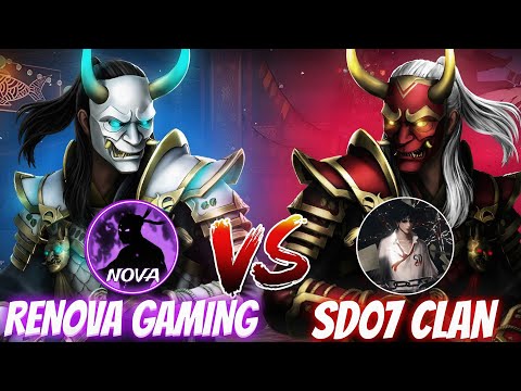 SD07 Clan VS Renova Gaming ⚔️🔥| Renova Gaming✨| Shadow Fight 4: Arena #shadowfight4