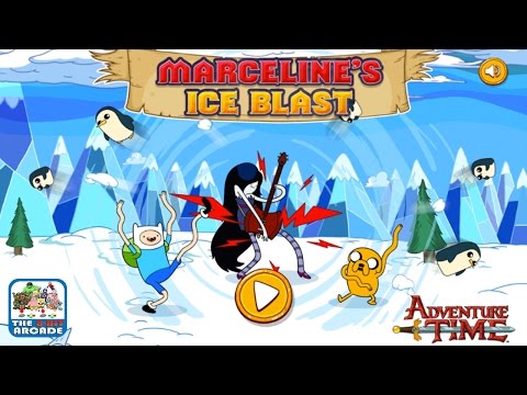 Adventure Time: Marceline's Ice Blast - Ward Off Penguins With Shockwaves (Cartoon Network Games) Video