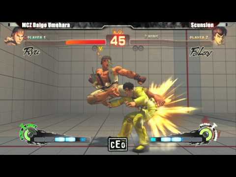 Daigo ( Ryu ) VS Scunsion ( Fei Long ) - CEO 2012