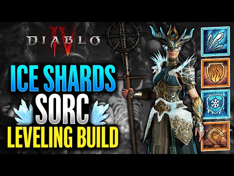 Diablo 4 - OP Ice Shards Sorcerer Build Guide (Level 1-50) Best Sorceress Build Guide