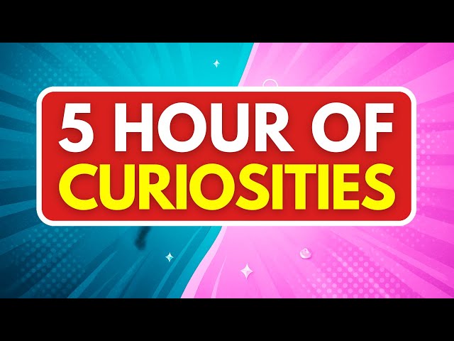 5 HOURS Of MIND-BLOWING Random FACTS You Won't Believe🤯
