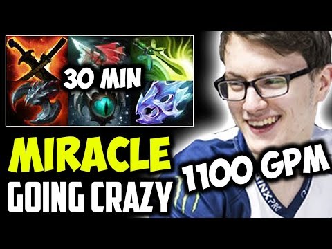 Miracle Luna - Going Crazy Wtf 30 Min Full Slot 1100 Gpm 7.20e Dota 2