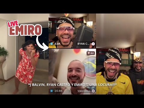 Emiro's live performance with Ryan Castro, J Balvin, and Valentina Ferrer. The best live performa...