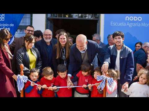 Se inauguró el Nodo Educativo de Montes
