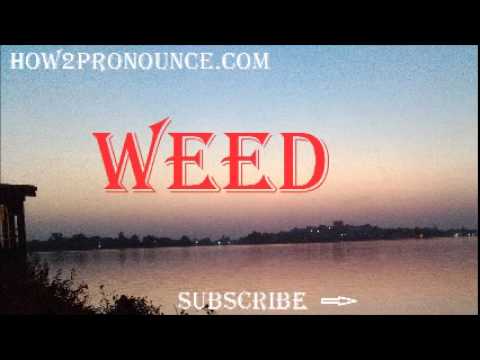 How To Pronounce WEED