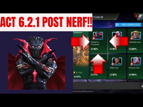 HOW TO BEAT ACT 6.2.1 POST NERF | MCOC