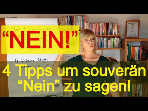 Souverän NEIN sagen - 4 hilfreiche Schritte