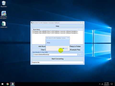 MS Word To MS Publisher Converter Software