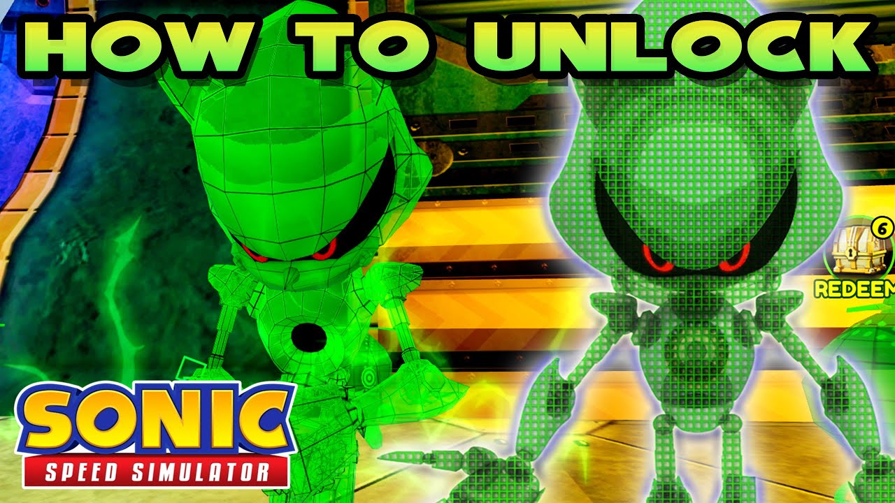 HOW TO UNLOCK HOLOGRAM METAL SONIC in Sonic Speed Simulator (FASTEST & EASIEST METHOD!)
