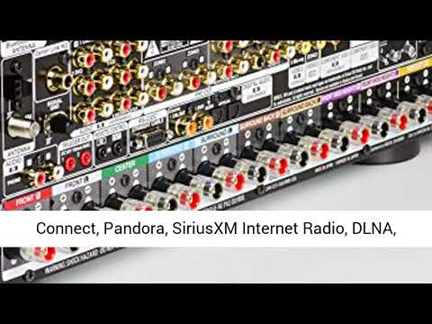 Denon AVRX6200W 9 2 Channel Full 4K Ultra HD AV Receiver with Bluetooth and Wi Fi
