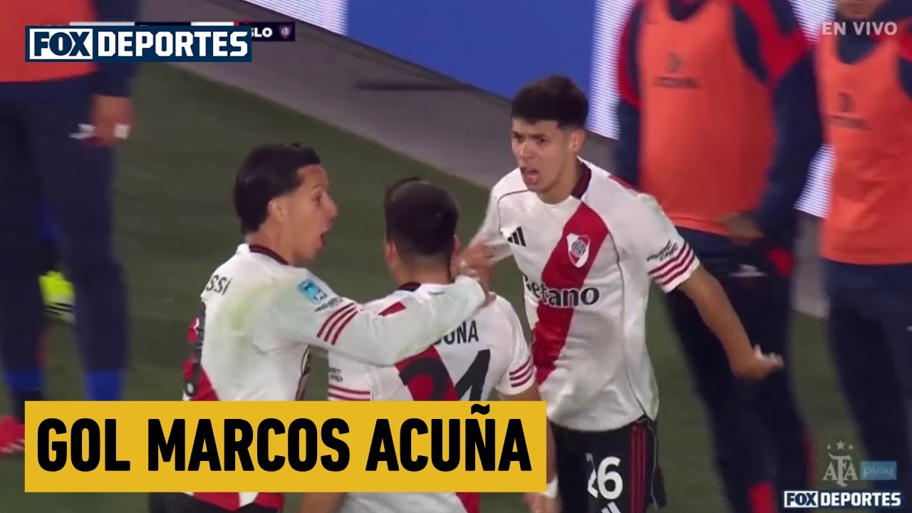 💪 GOL Marcos Acuña | River Plate 1-1 San Lorenzo | Octavos de Final | Liga Argentina 2026