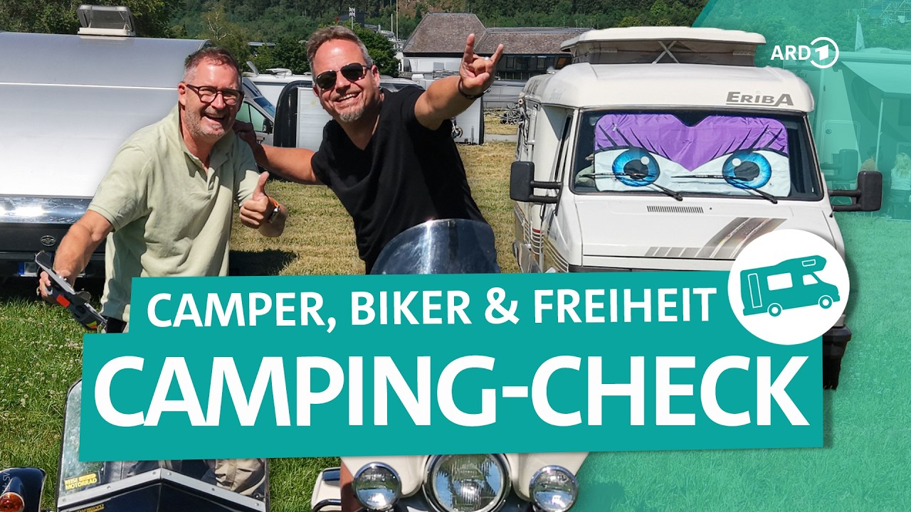 Camping-Check: 50.000 Biker, Harleys, Rock 'n' Roll & Wohnmobile | ARD Reisen