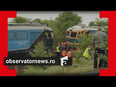 Mecanicii ambelor locomotive care s-au ciocnit în Giurgiu erau beţi. Unul dintre ei ar fi adormit