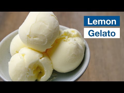 🍋 How To Make "Better Than Italian" Lemon Gelato Recipe