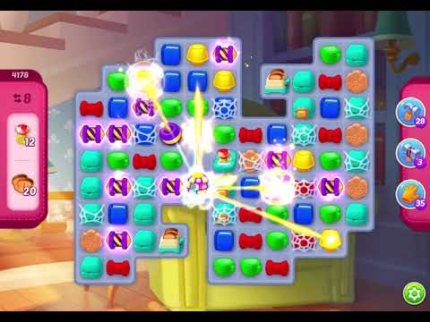 HomeScapes Level 4178 no boosters (15 moves)