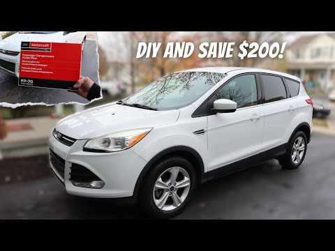 How to Replace Ford Escape Cabin & Engine Air Filter
