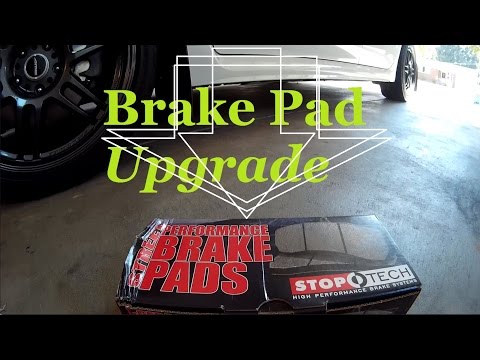How to Install Stoptech Brake Pads | 2015 - 2018 Subaru WRX